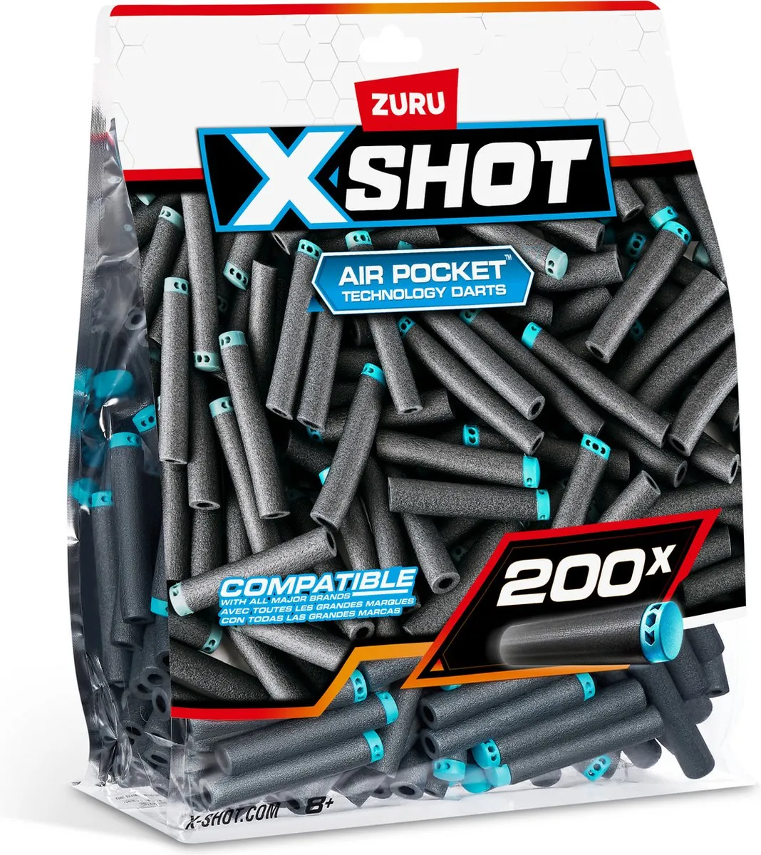XSHOT Excel Navulverpakking 200 Pijltjes