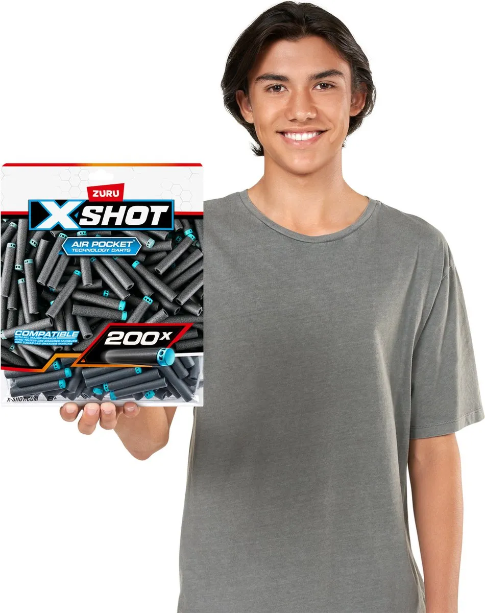 XSHOT Excel Navulverpakking 200 Pijltjes