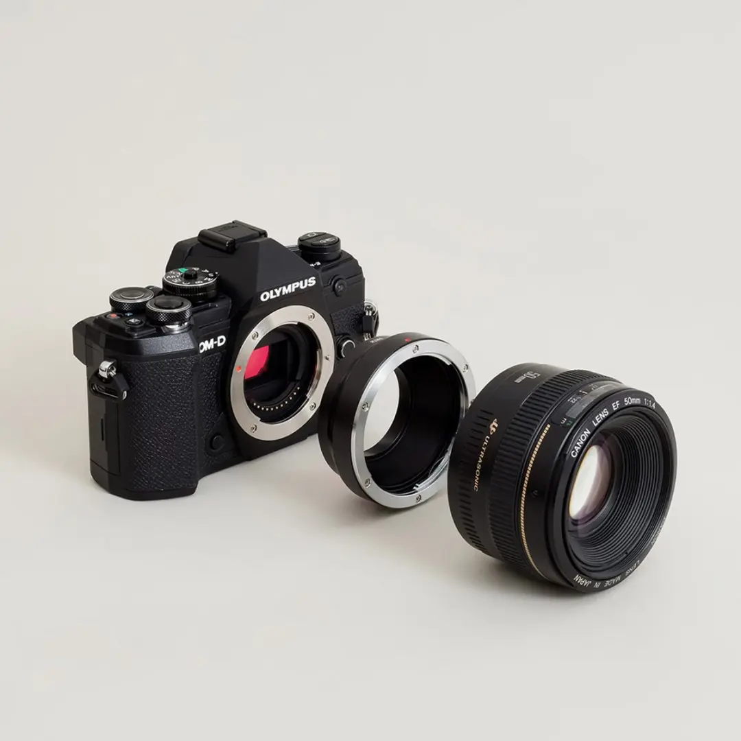 Urth D239081 Lensadapter Canon EF/EF-S naar MFT - Zwart
