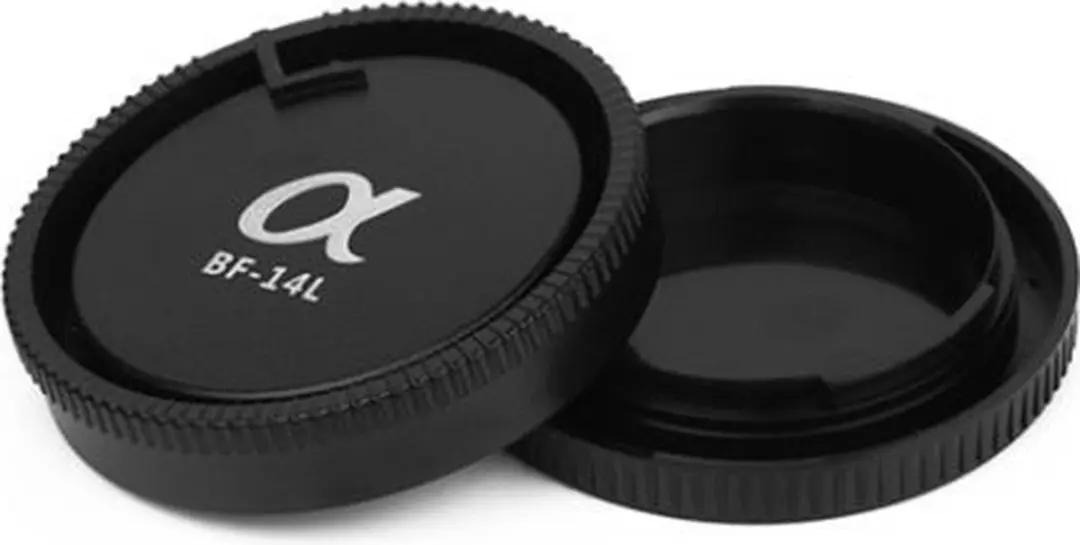 Pixel BF-14L Lens Cap & BF-14B Body Cap - Zwart - afbeelding 5 van 6