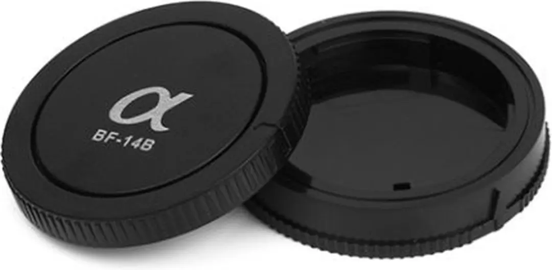 Pixel BF-14L Lens Cap & BF-14B Body Cap - Zwart - afbeelding 6 van 6