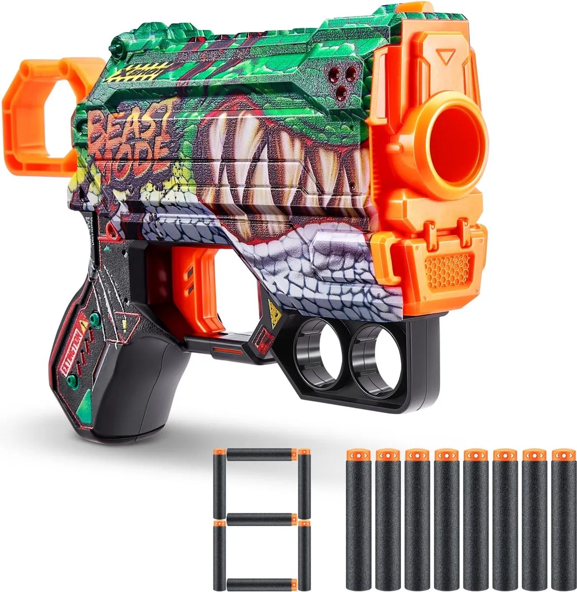 XSHOT Menace Skins - 36515A - Groen/Zwart/Oranje/Wit