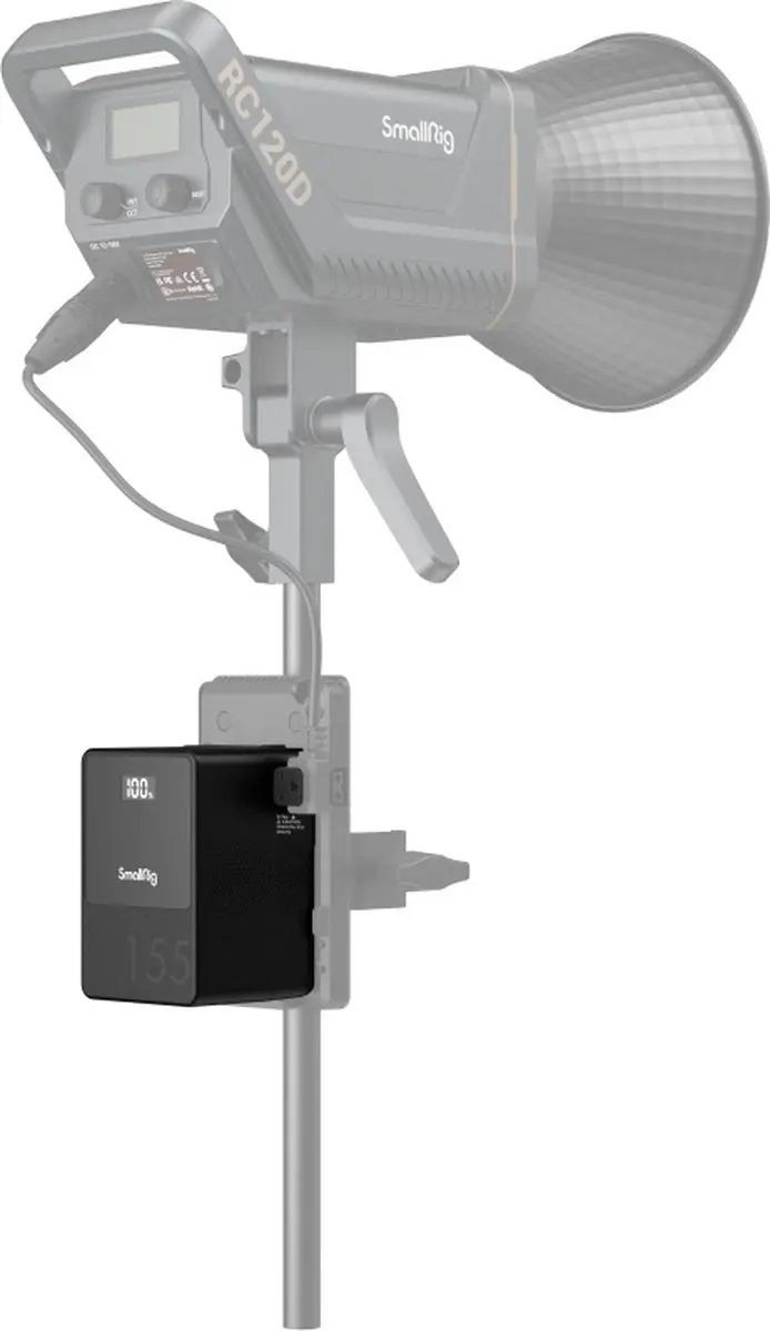 SmallRig VB155 Mini V-Mount Accu - Zwart