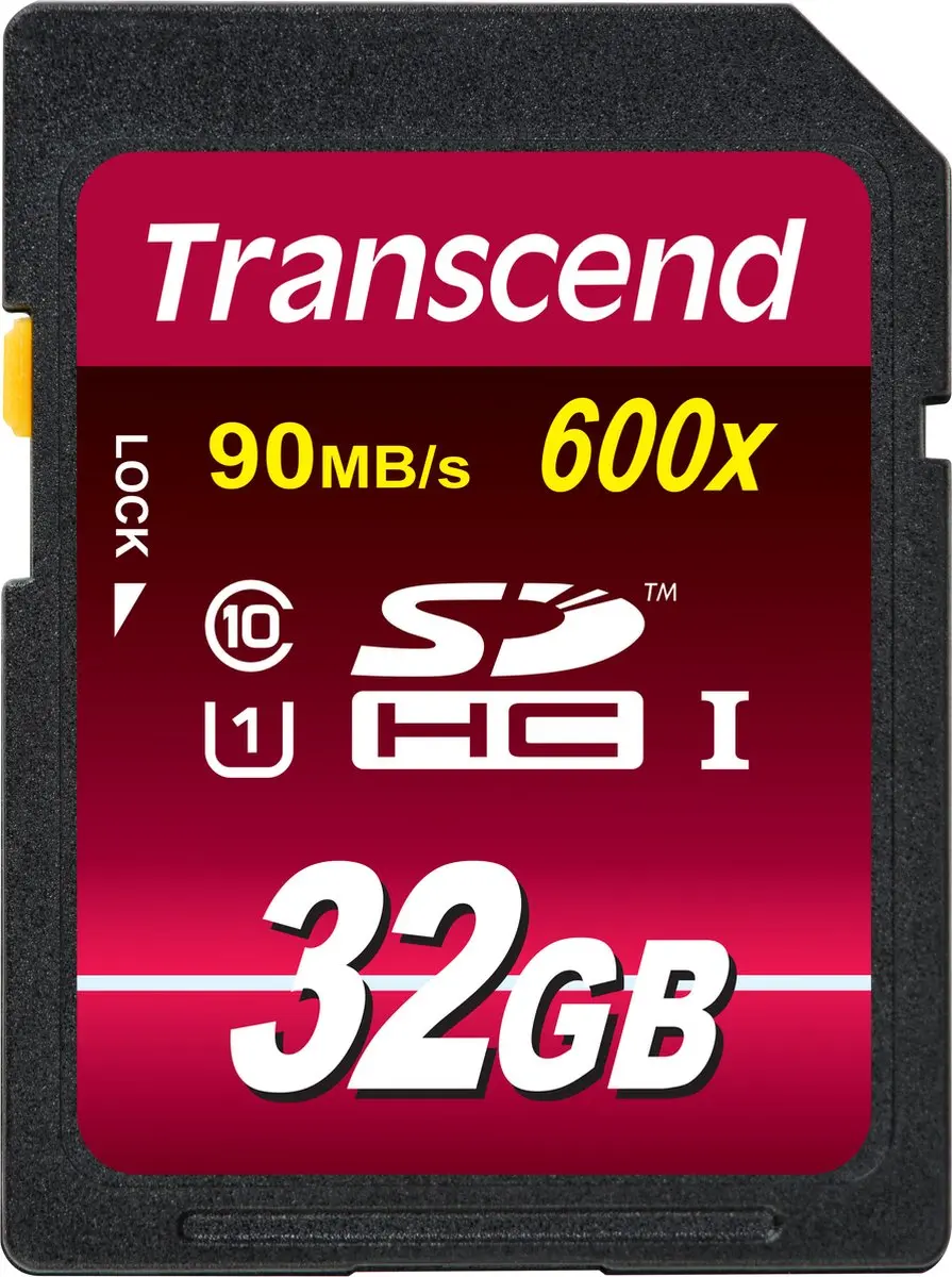 Transcend 32GB SDHC UHS-I TS32GSDHC10U1