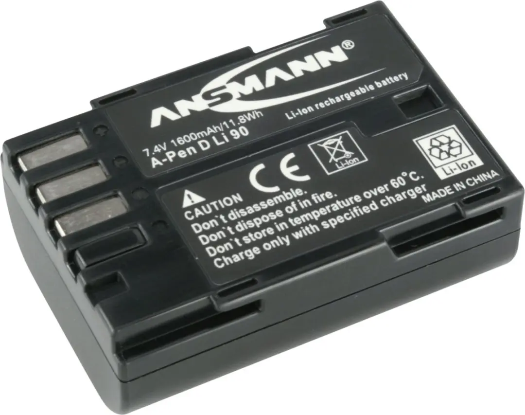 Ansmann A-Pen D-LI90 Accu 1600mAh