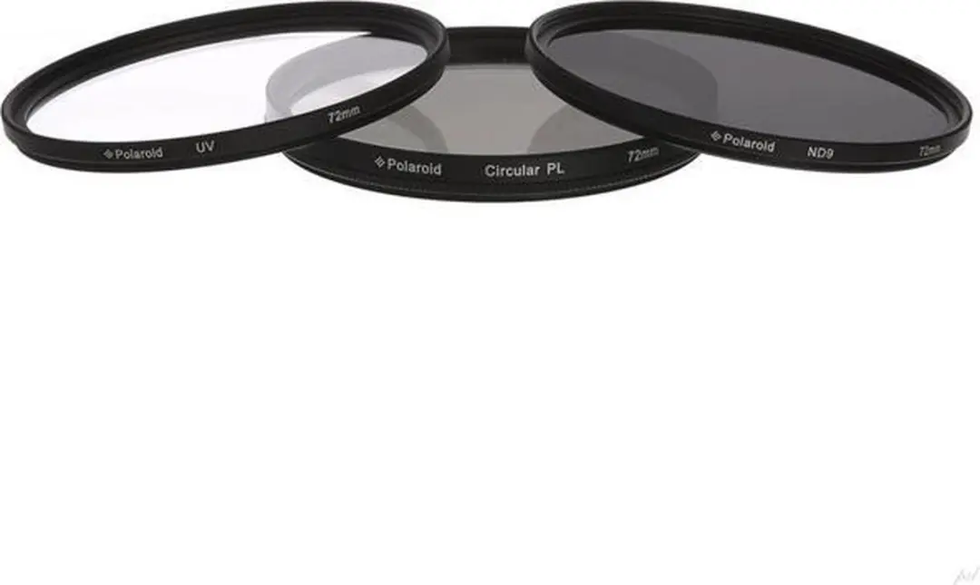 Polaroid Luxe Filterkit 52mm - UV/Polarisatie/Grijs - PL3FILND52