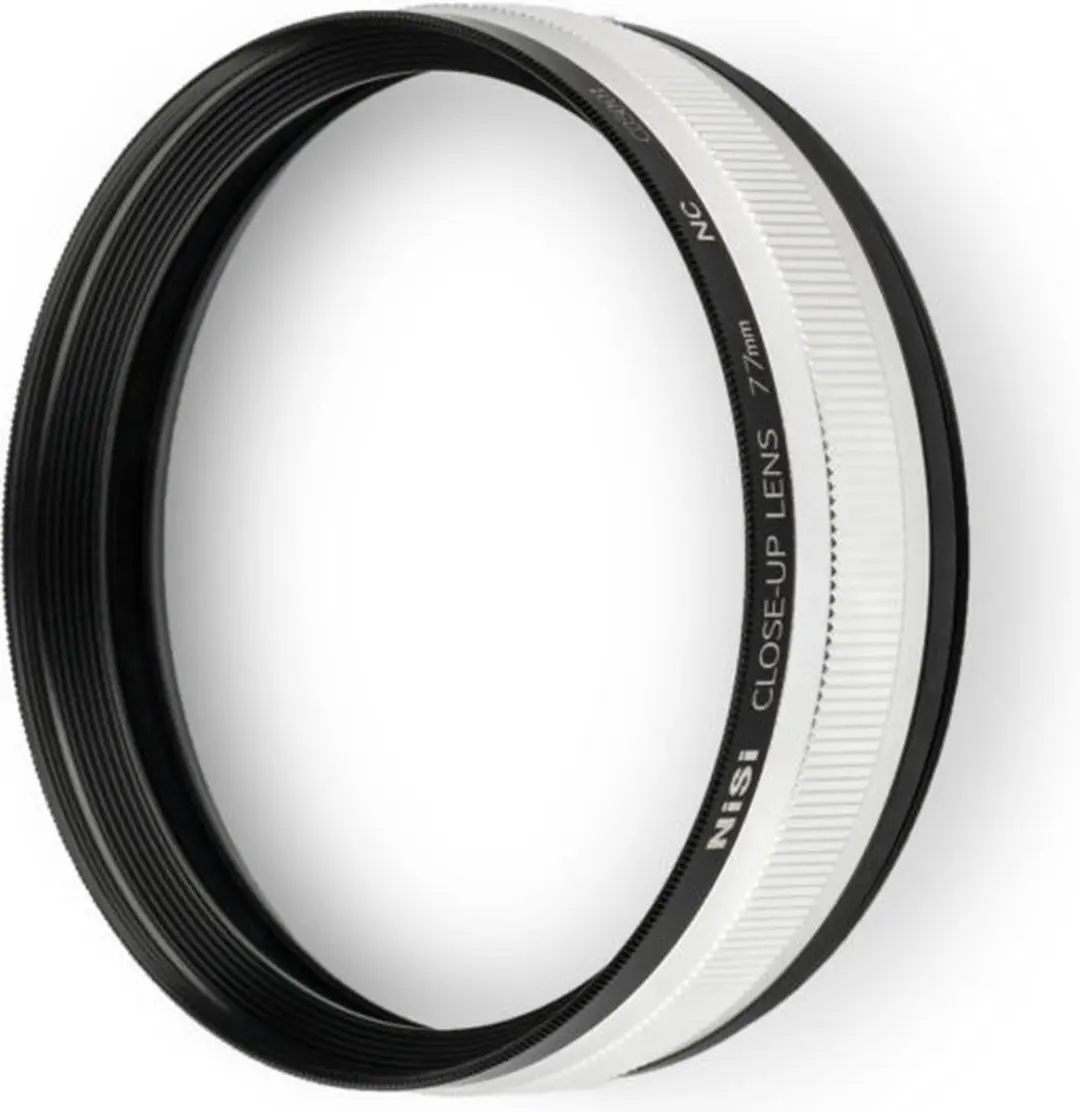 NiSi 112565 Lensadapter 77mm - Close-up + 67/72mm Adapter - Zwart/Wit