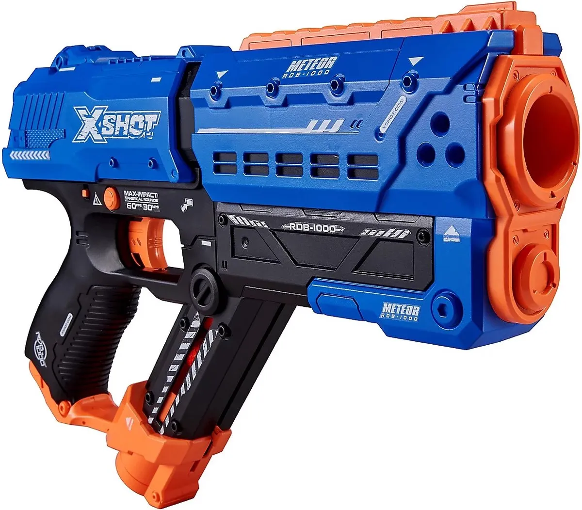 XSHOT Chaos Meteor RXB-0060 Rival Blaster - Blauw - afbeelding 4 van 6