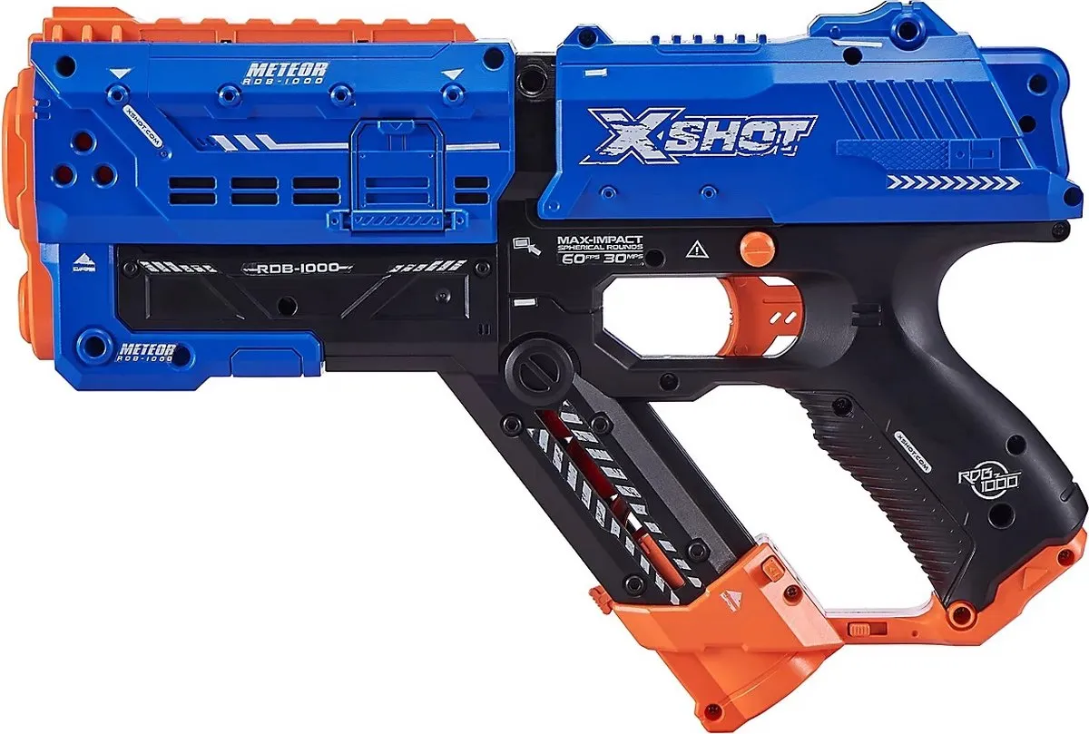 XSHOT Chaos Meteor RXB-0060 Rival Blaster - Blauw - afbeelding 6 van 6