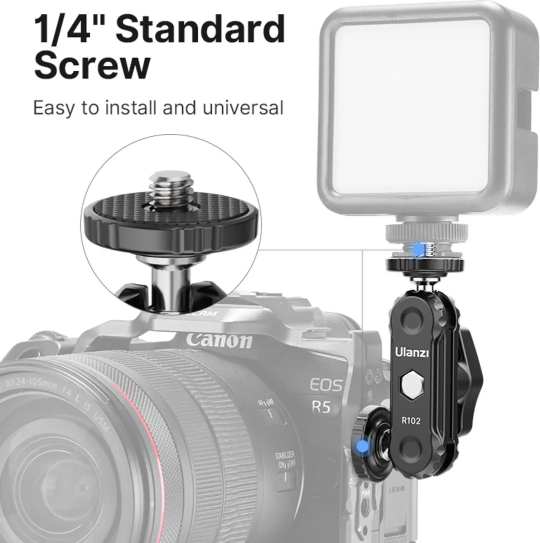 Ulanzi R102 Mini Magic Arm - 2x 1/4