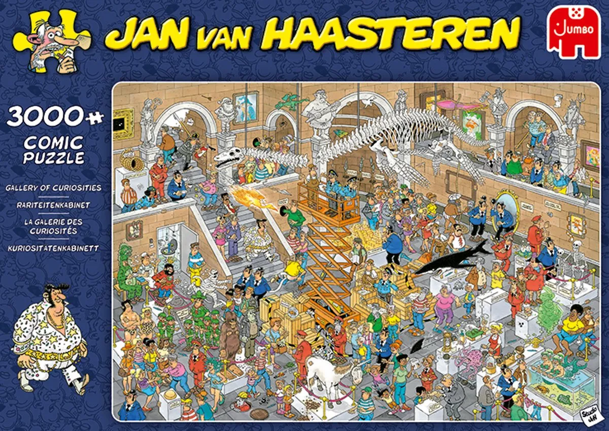 Jan van Haasteren Rariteitenkabinet 3000 Stuks - Meerkleurig - afbeelding 6 van 6