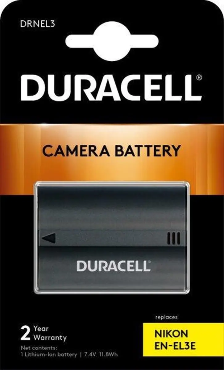 Duracell EN-EL3 Camera-accu - Nikon