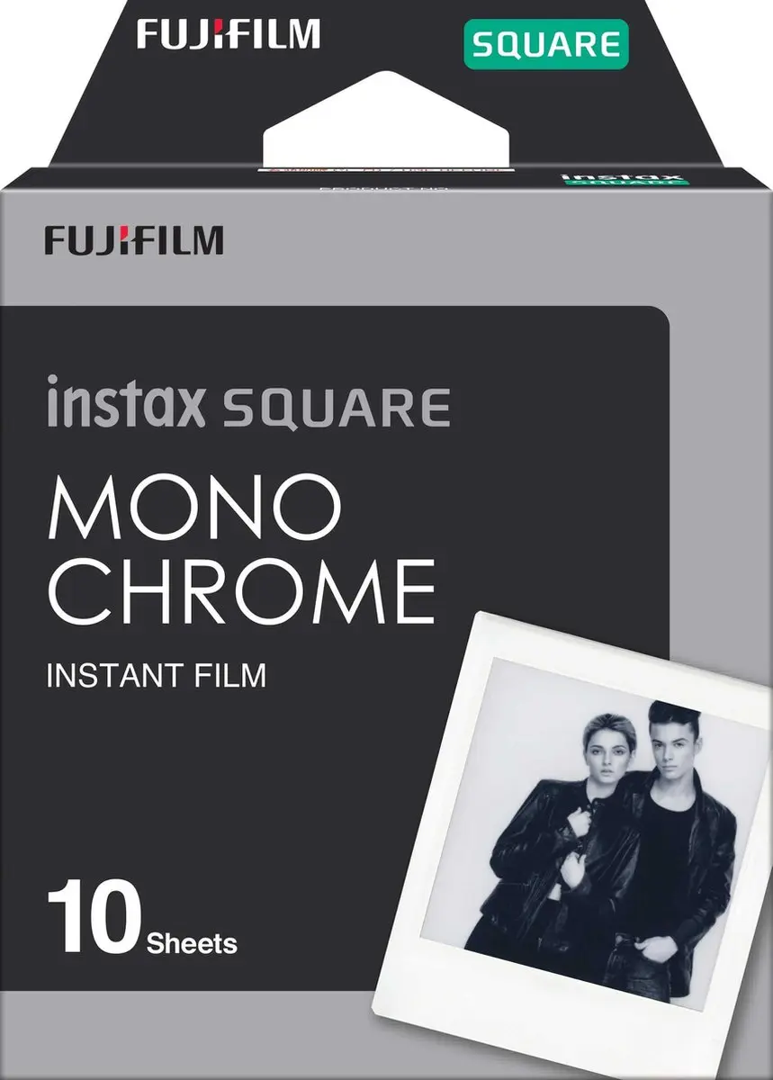 FUJIFILM instax Square Film Monochroom