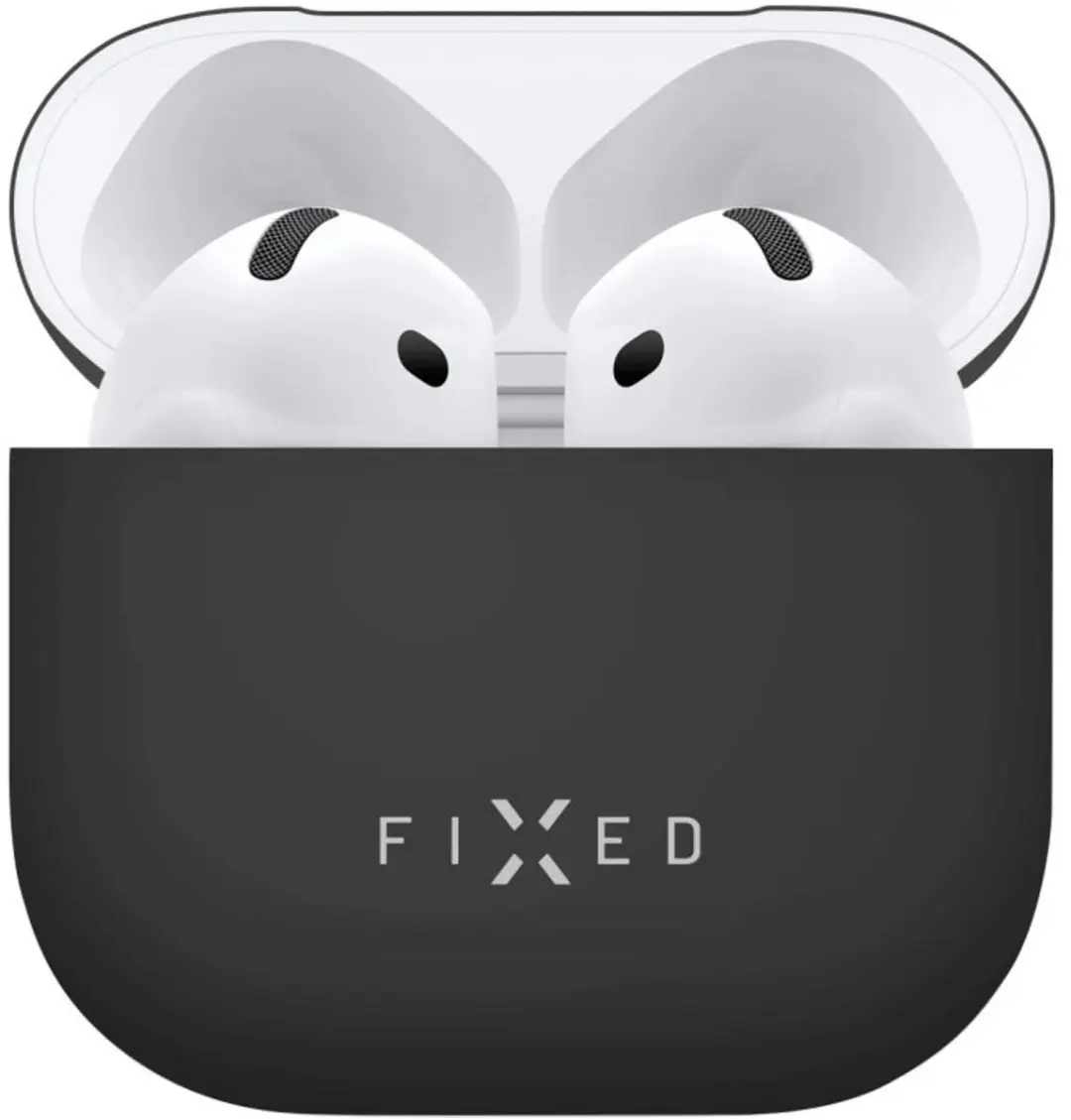 Fixed Silky AirPods 4 Hoesje FIXSIL-1473-BK