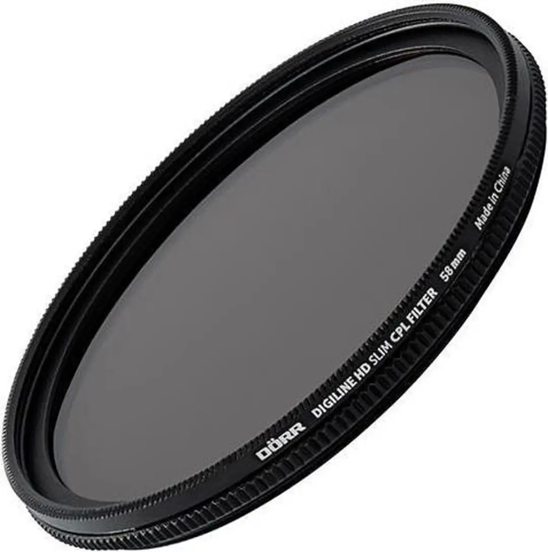 Dörr Digiline Circulair Polarisatiefilter 58mm - Zwart