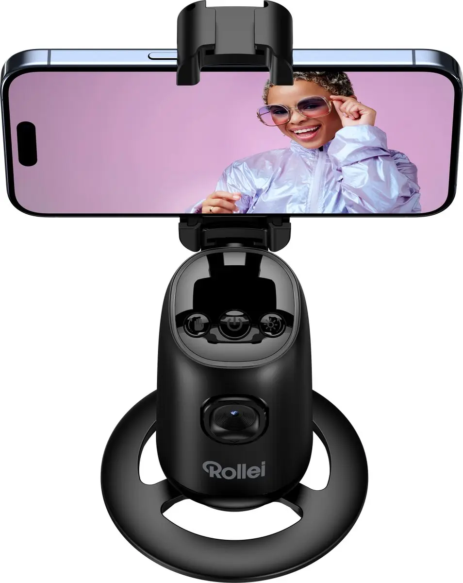 Rollei Ai Desktop Easy Creator - Smartphone Tracker - Zwart