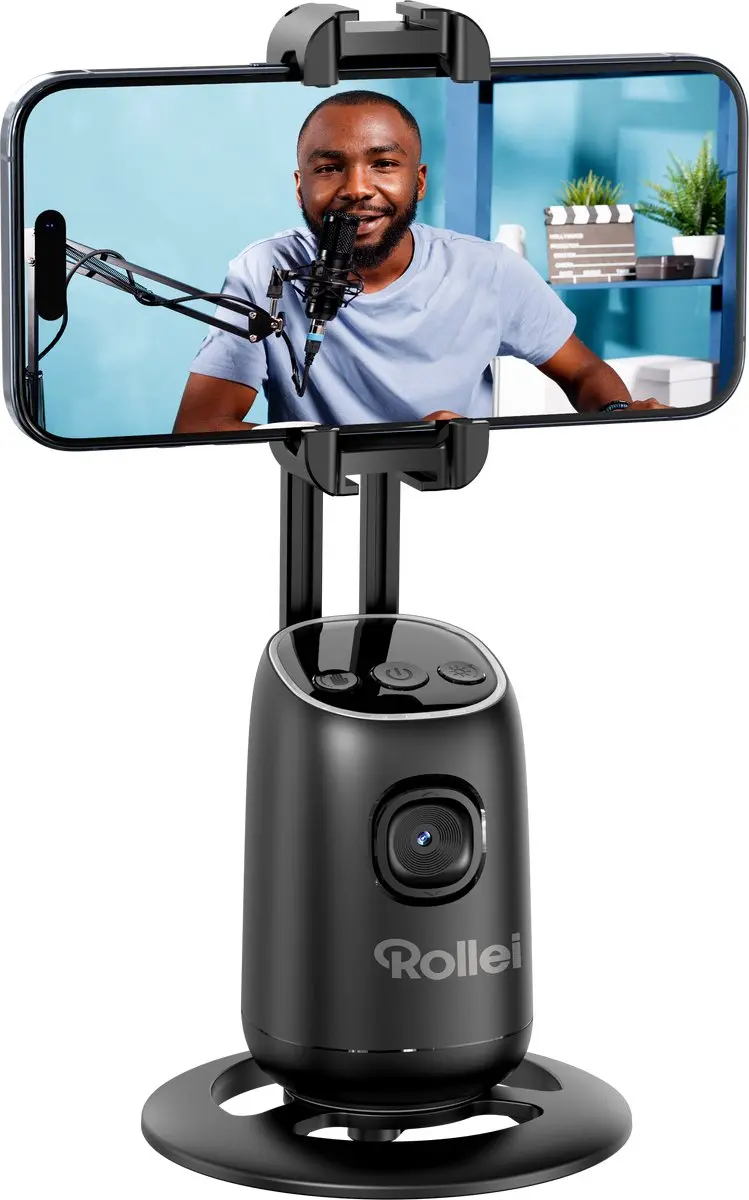 Rollei Ai Desktop Easy Creator - Smartphone Tracker - Zwart