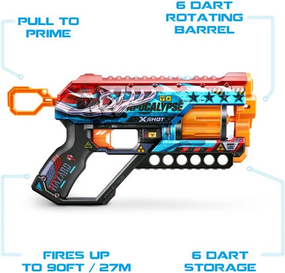 XSHOT Griefer Skins - Shark Thrasher - afbeelding 6 van 6