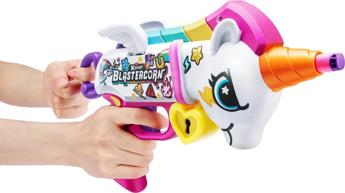 XSHOT Blastercorn ZURU Speelgoedblaster 36729 - Meerkleurig