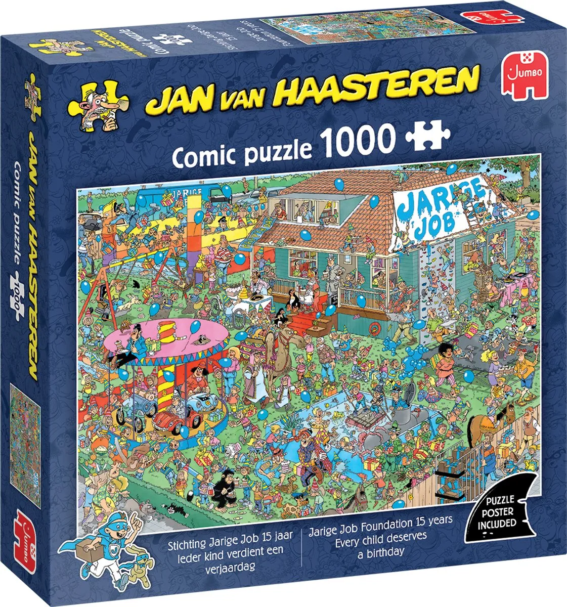 Jan van Haasteren Stichting Jarige Job 15 Jaar Puzzel