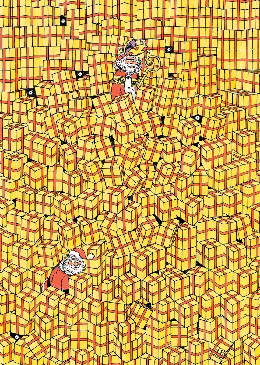 Jan van Haasteren Expert 4 Overal cadeautjes Legpuzzel 500 Stuks - Meerkleurig