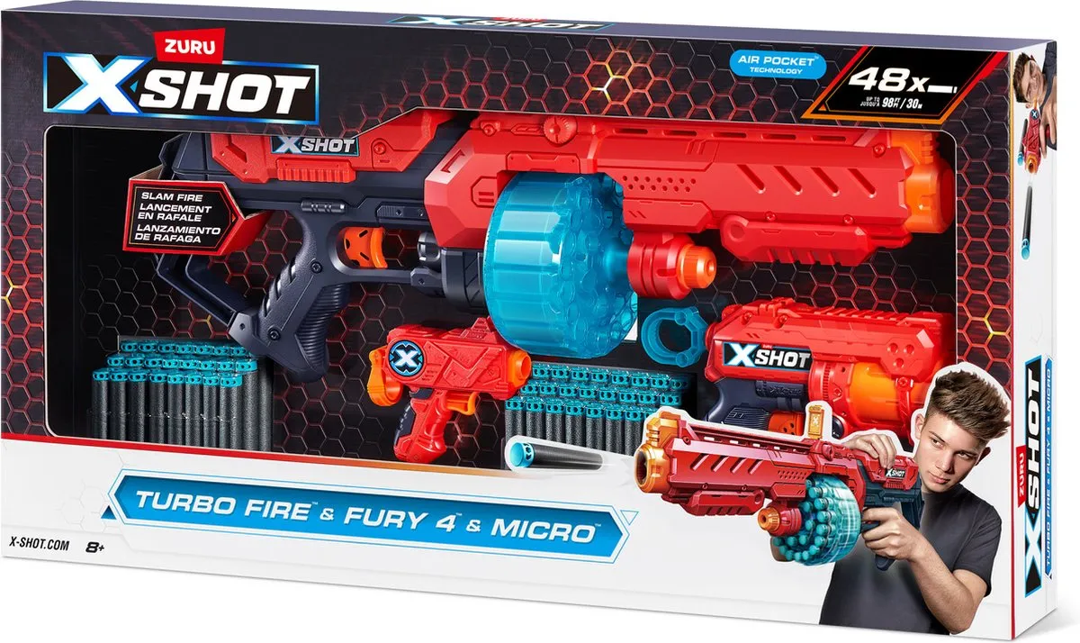 XSHOT Speelgoedblaster 36345 - Meerkleurig
