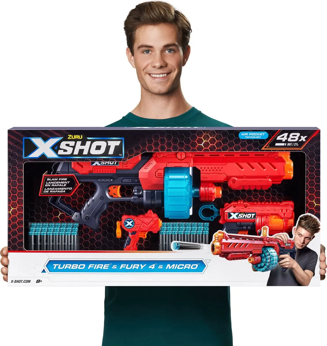 XSHOT Speelgoedblaster 36345 - Meerkleurig