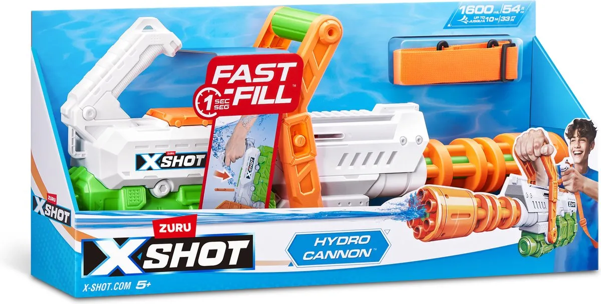 XSHOT Fast-Fill Hydro Cannon Water Blaster 1600ml
