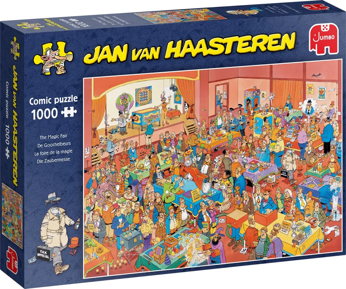 Jan van Haasteren De Goochelbeurs Puzzel 1000 Stuks