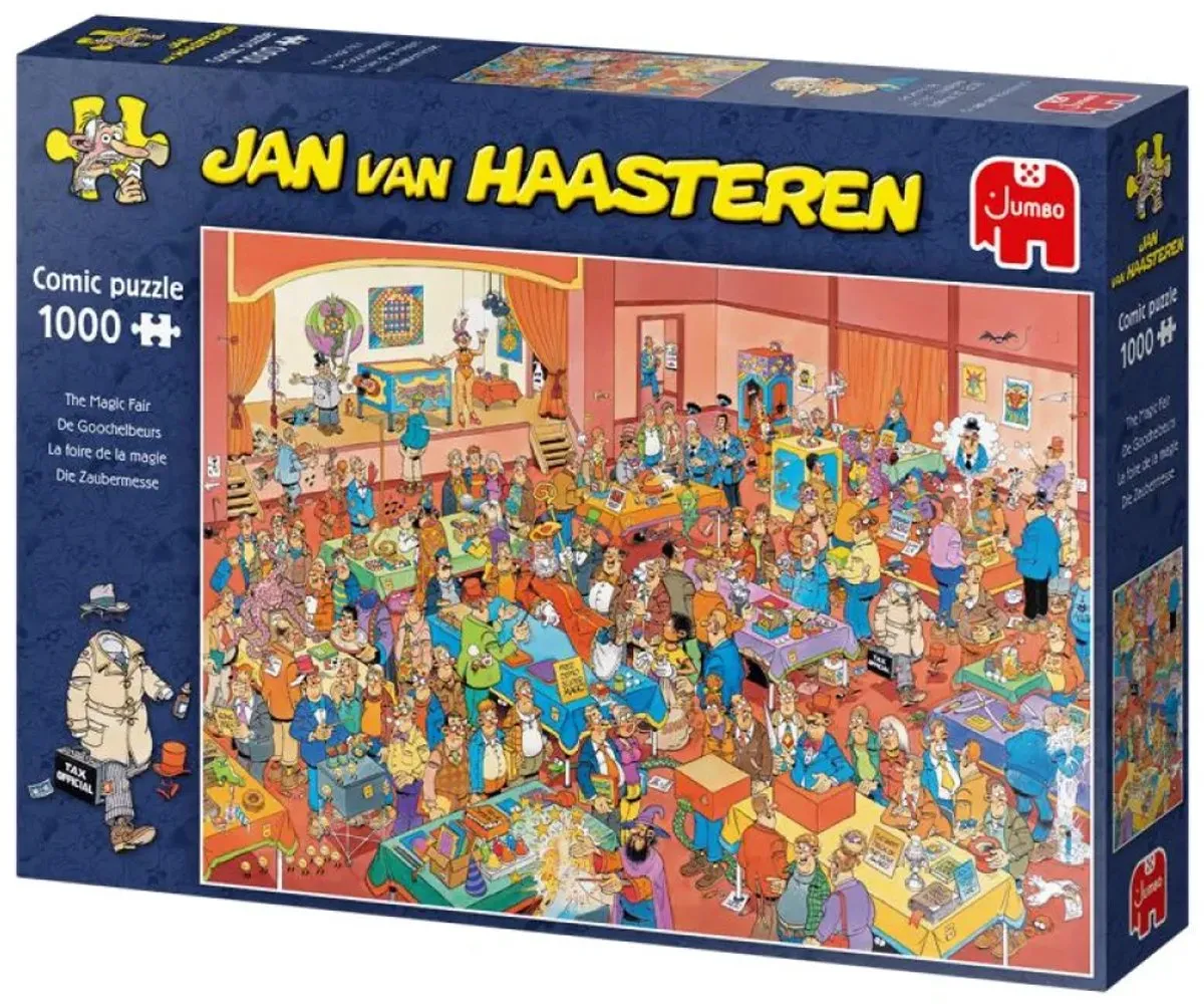 Jan van Haasteren De Goochelbeurs Puzzel 1000 Stuks - Meerkleurig