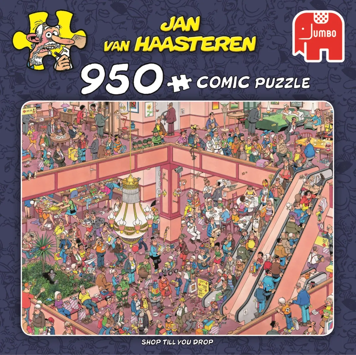 Jan van Haasteren Shop Till You Drop Puzzel 1000 Stuks - Multicolor