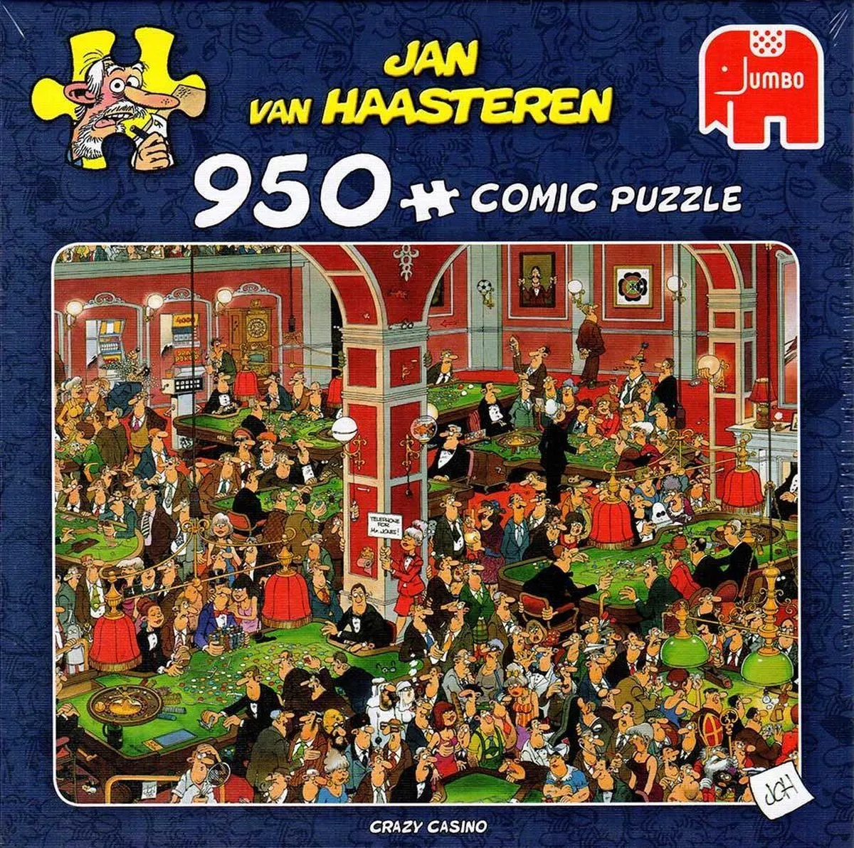 Jan van Haasteren Crazy Casino Puzzel 950 Stuks