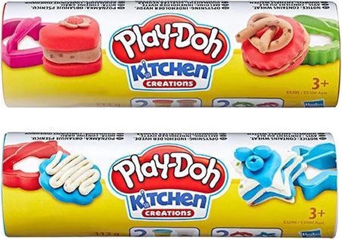 Hasbro Play-Doh Kitchen Creations Speelset - Rood & Bruin