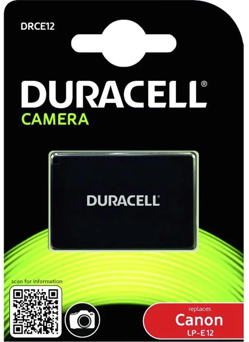 Duracell LP-E12 Accu - 750mAh - Canon Compactcamera