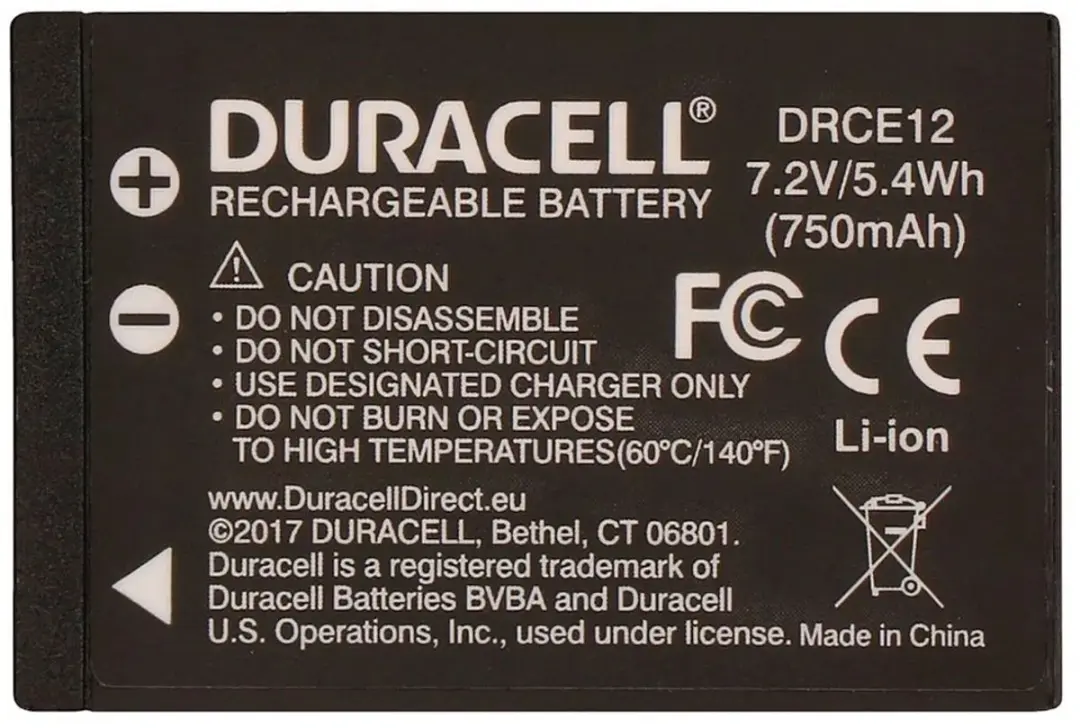 Duracell LP-E12 Accu - 750mAh - Canon Compactcamera