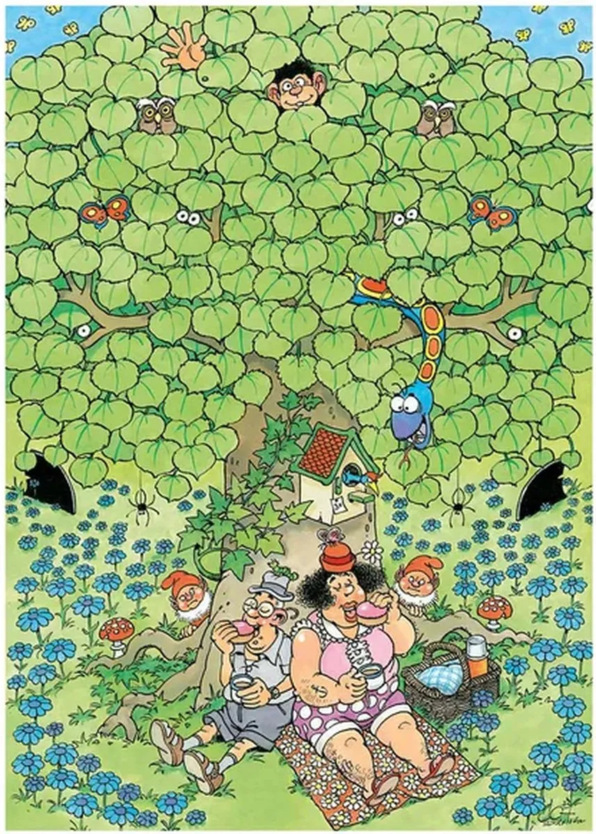 Jan van Haasteren Expert 2 Picknick Plezier Puzzel - 500 Stukjes