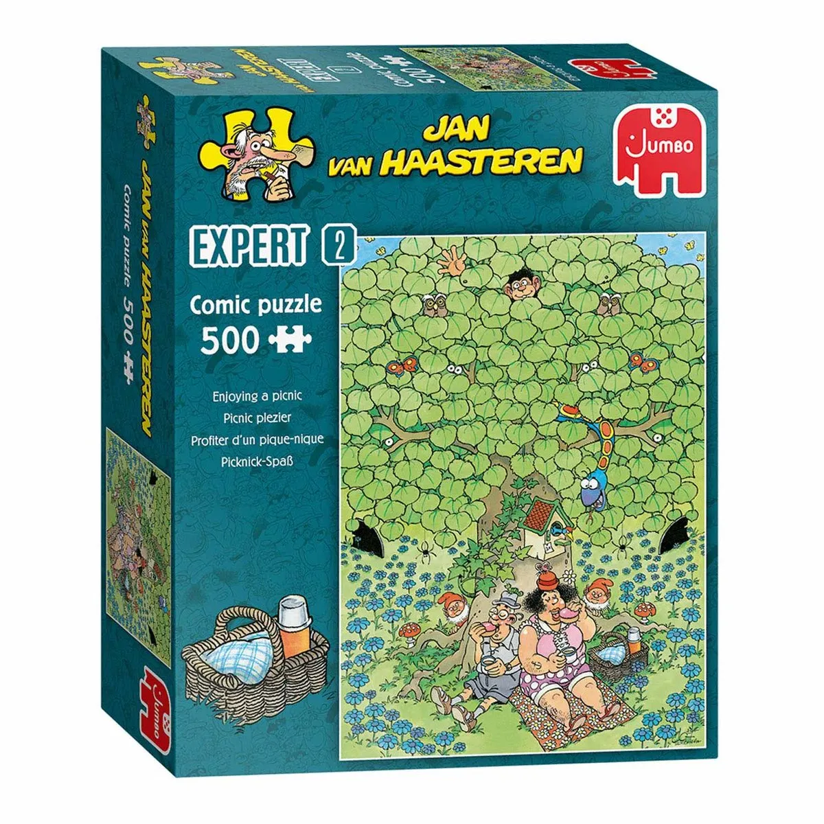 Jan van Haasteren Expert 2 Picknick Plezier Puzzel - 500 Stukjes
