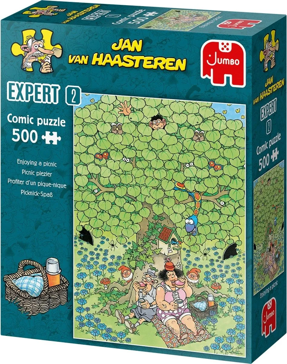 Jan van Haasteren Expert 2 Picknick Plezier Puzzel - 500 Stukjes