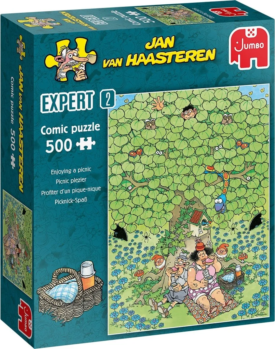 Jan van Haasteren Expert 2 Picknick Plezier Puzzel - 500 Stukjes