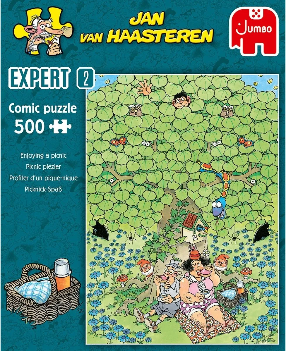 Jan van Haasteren Expert 2 Picknick Plezier Puzzel - 500 Stukjes