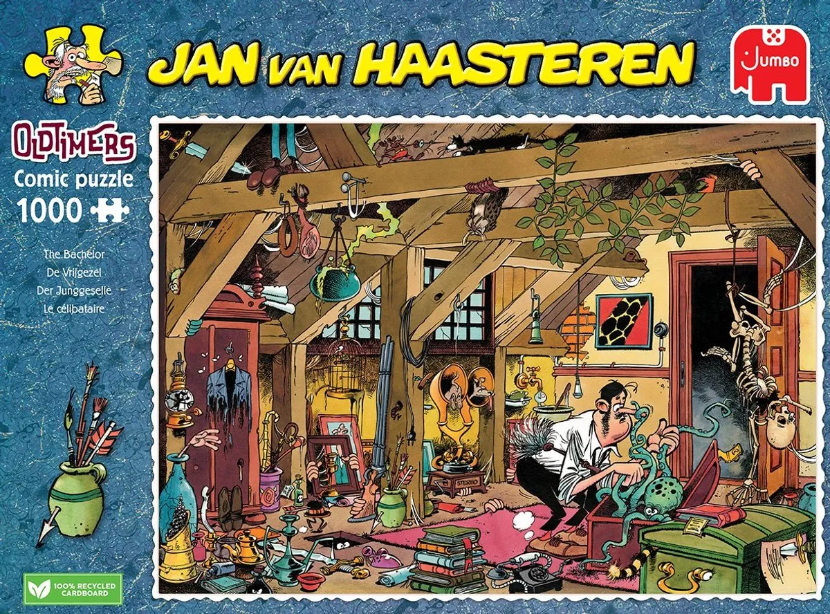 Jan van Haasteren Oldtimers The Bachelor Puzzel 1000 Stuks - Meerkleurig