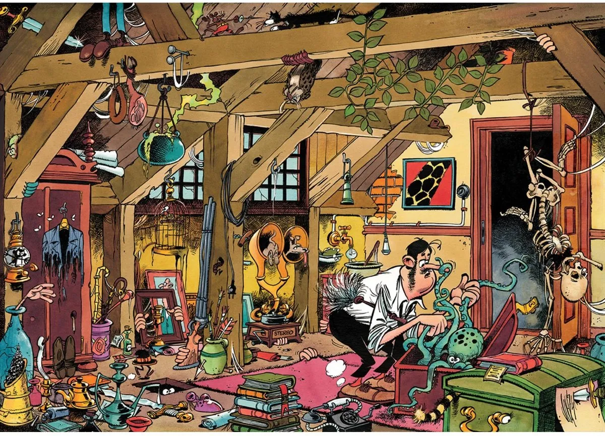 Jan van Haasteren Oldtimers The Bachelor Puzzel 1000 Stuks - Meerkleurig