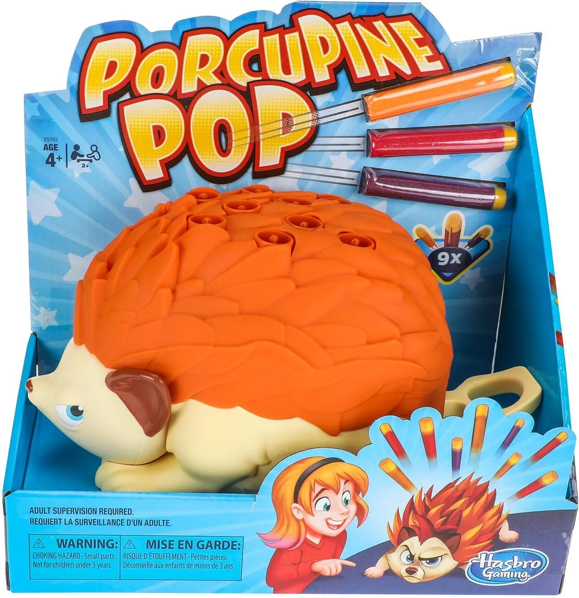 Hasbro Eddi Stachel DE Spel Egeltje Plof