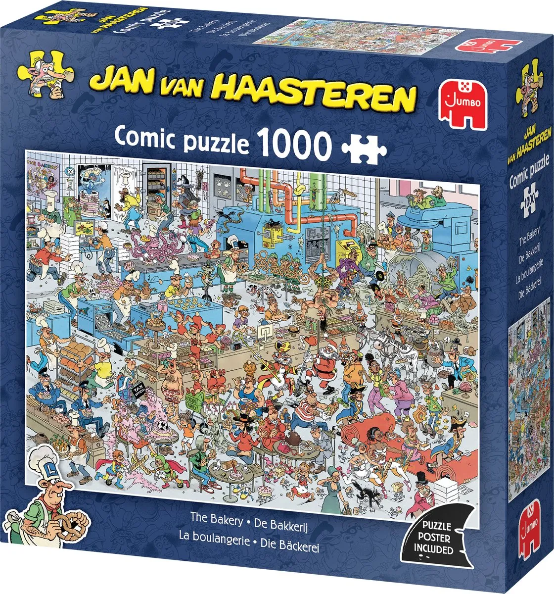 Jan van Haasteren De Bakkerij Puzzel 1000 Stuks - Meerkleurig