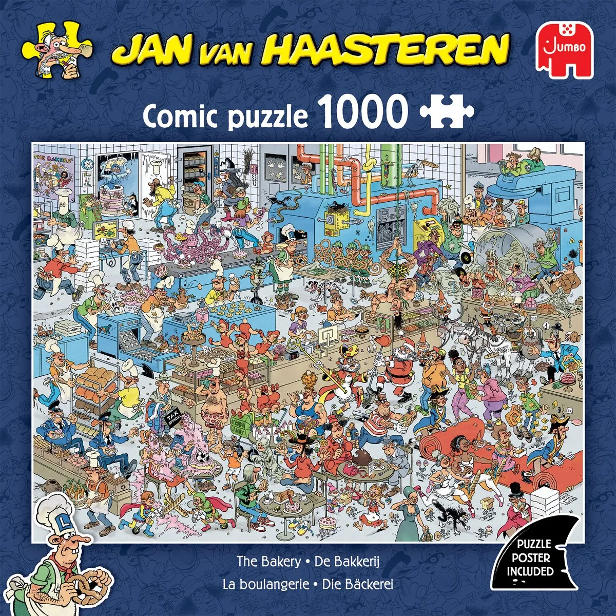 Jan van Haasteren De Bakkerij Puzzel 1000 Stuks - Meerkleurig