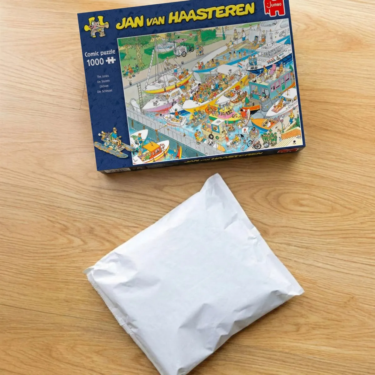 Jan van Haasteren De Sluizen Puzzel 1000 Stuks - Meerkleurig