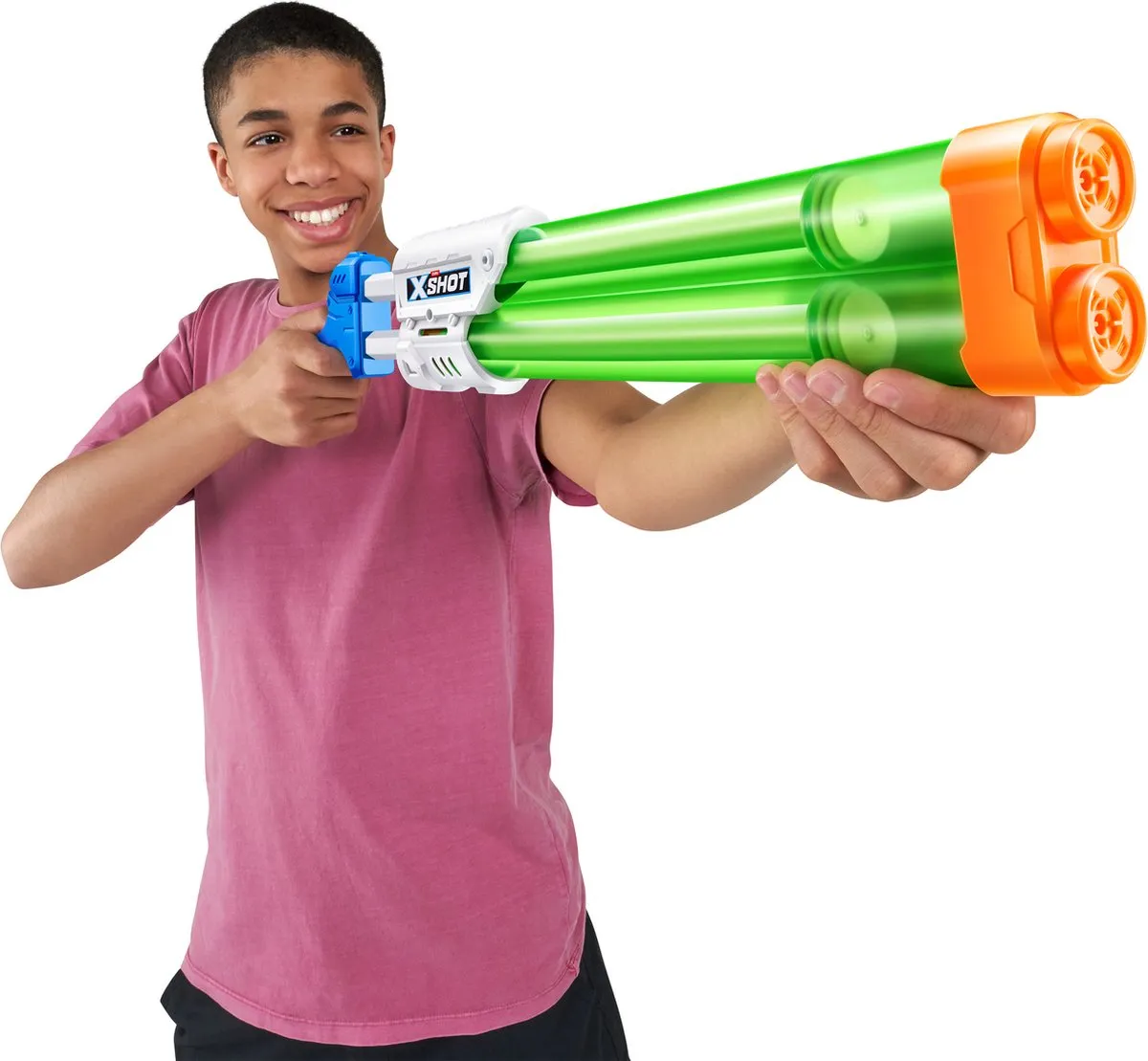 XSHOT Water Warfare 60cm 4-stralen Waterpistool 700ml - Meerkleurig
