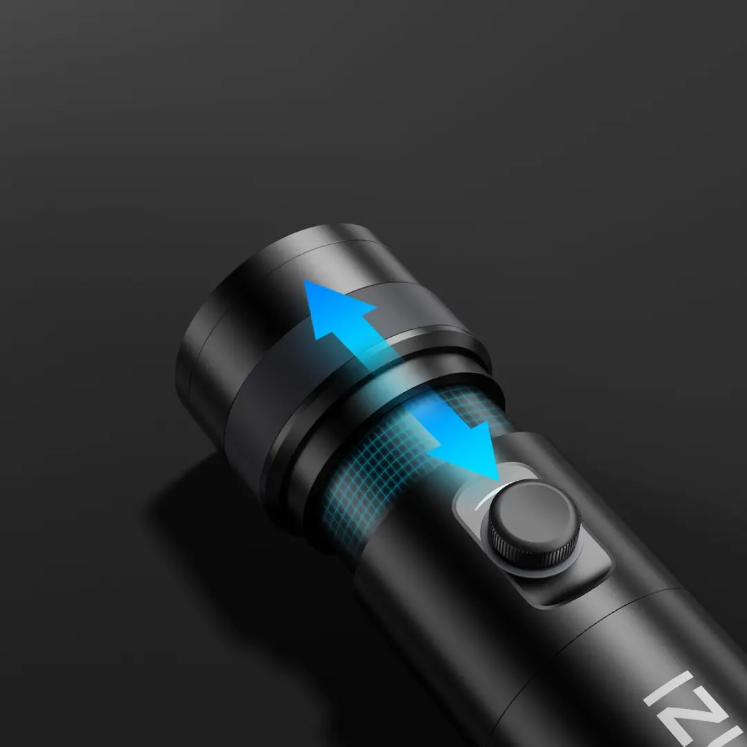 Ulanzi LM01 RGB Zaklamp - 10W - 2500K-9000K - Zwart
