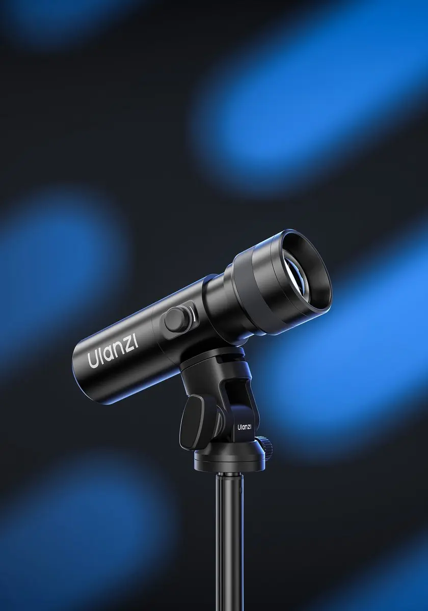 Ulanzi LM01 RGB Zaklamp - 10W - 2500K-9000K - Zwart