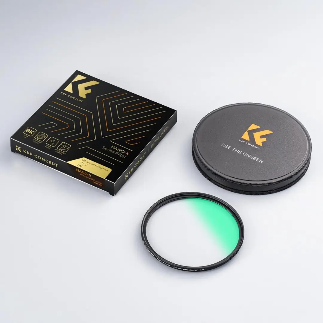 K&F Concept 52mm UV Filter Nano-X MRC - Zwart